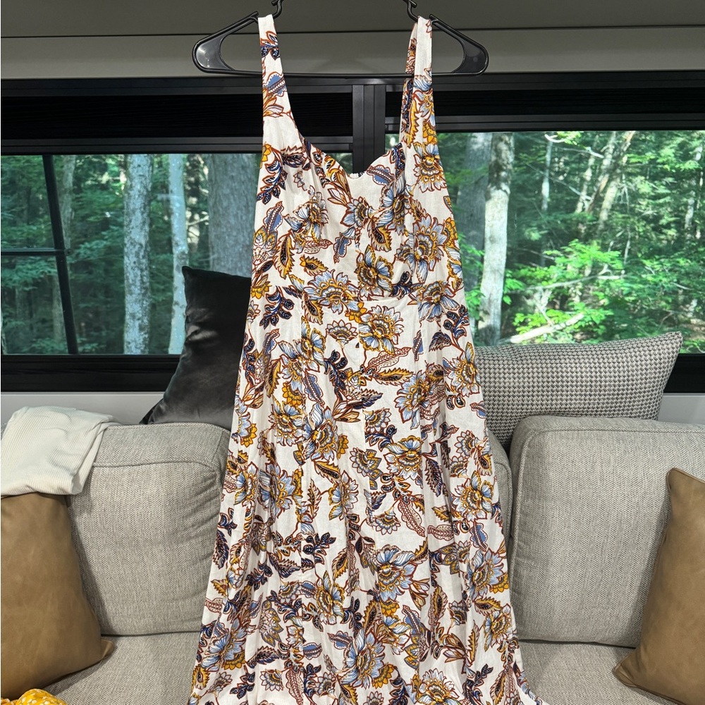 Old Navy Multicolor Floral Maxi Dress
